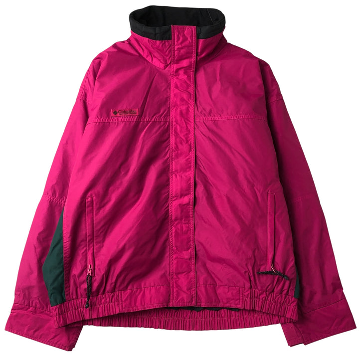 90'S Columbia white tag Bugaboo Mountain Jacket, Shell Jacket, Women's XL, Vintage unclear pink type Vintage Second Hand