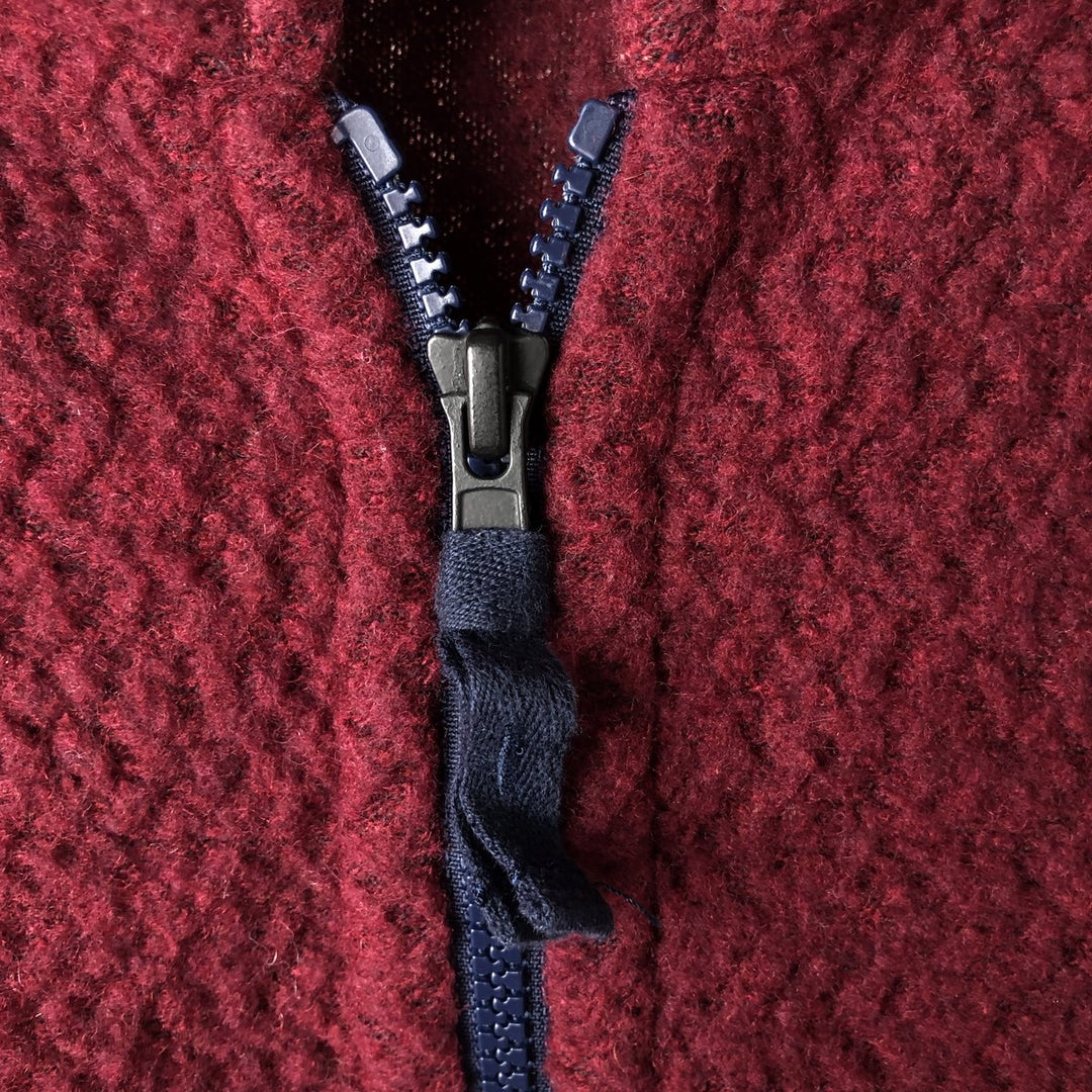 Patagonia 26945FA18 Fleece Jacket, Women's Size M polyester wine-red Vintage Second Hand