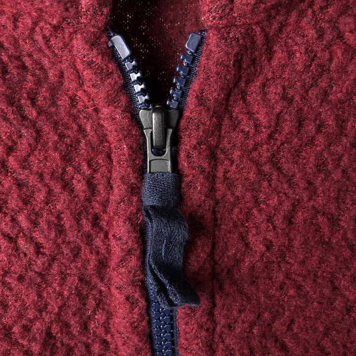 Patagonia 26945FA18 Fleece Jacket, Women's Size M polyester wine-red Vintage Second Hand