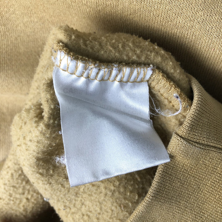 Reebok logo sweatshirt, men's size S unclear yellow type Vintage Second Hand