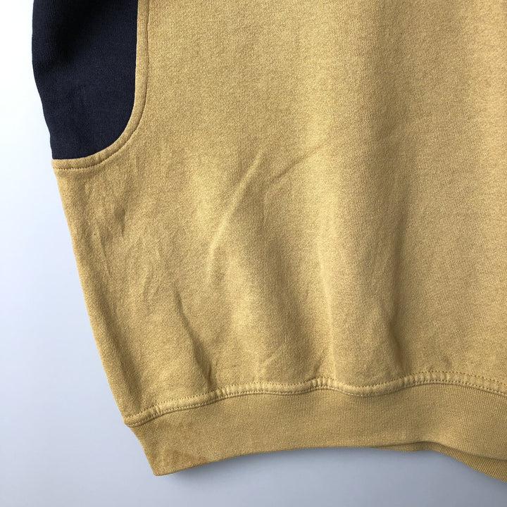 Reebok logo sweatshirt, men's size S unclear yellow type Vintage Second Hand
