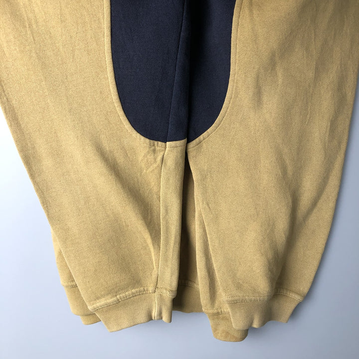 Reebok logo sweatshirt, men's size S unclear yellow type Vintage Second Hand