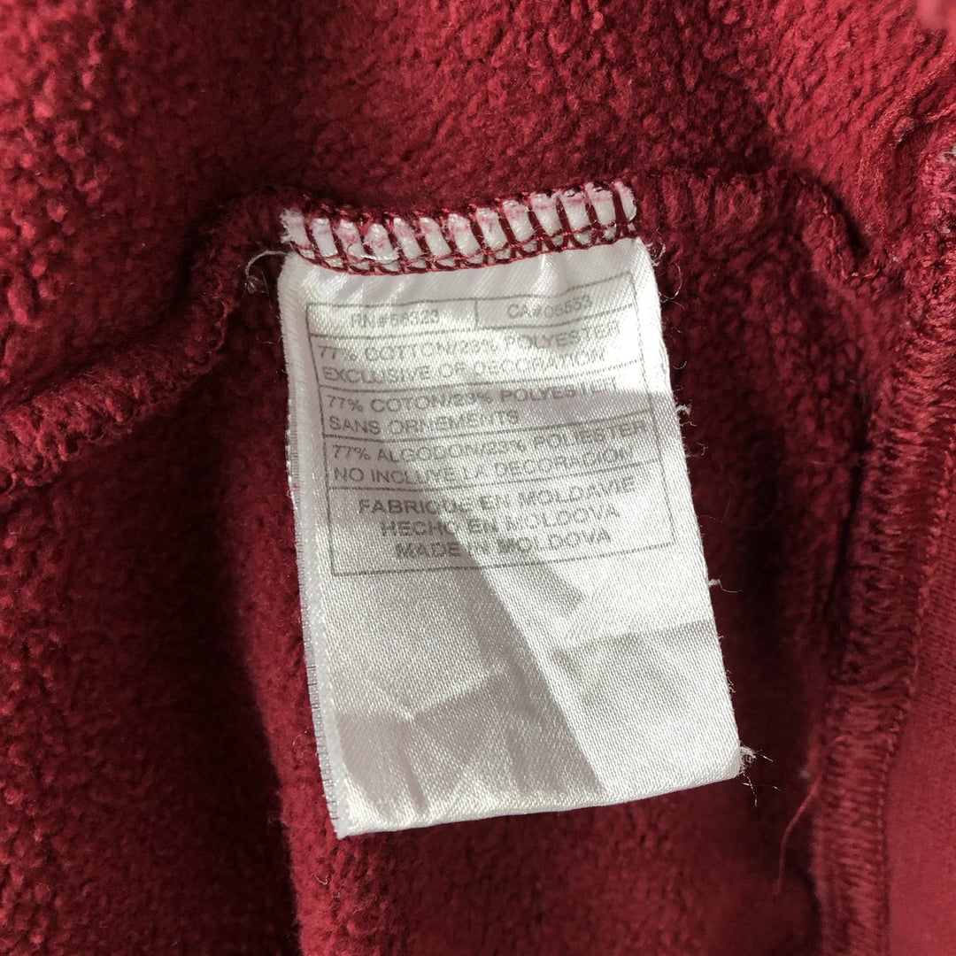 00'S Nike One Point Logo Sweatshirt Trainer Men's L size cotton Red type red-purple Vintage Second Hand