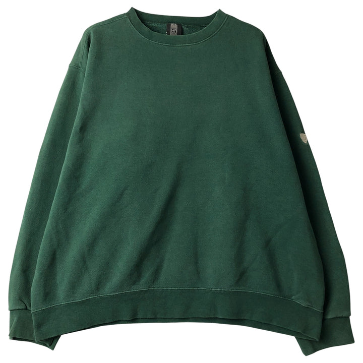 Nike One Point Logo Sweatshirt, Trainer, Men's XL cotton green type Vintage Second Hand