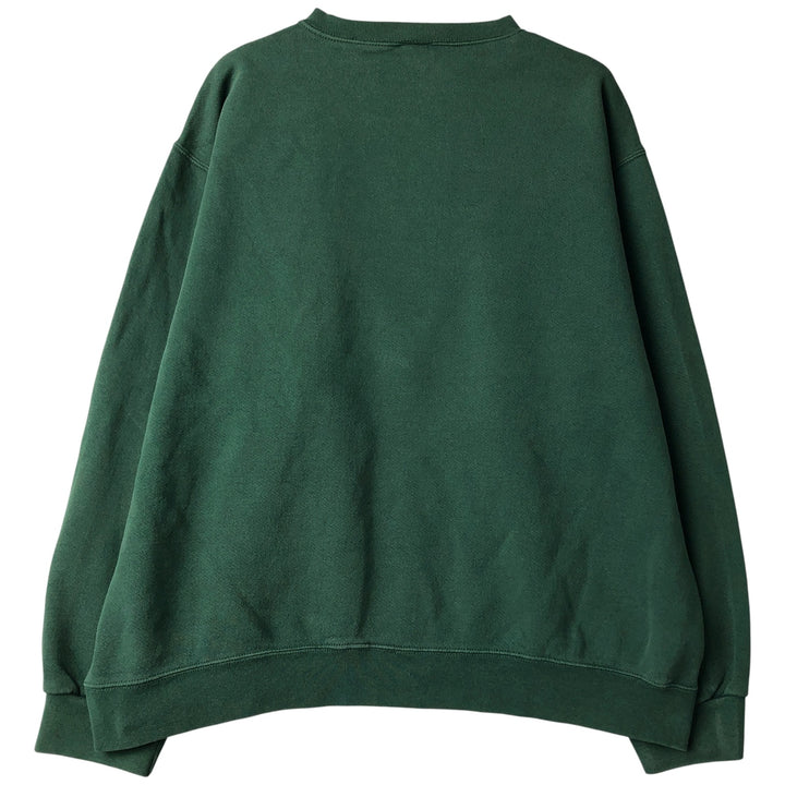 Nike One Point Logo Sweatshirt, Trainer, Men's XL cotton green type Vintage Second Hand
