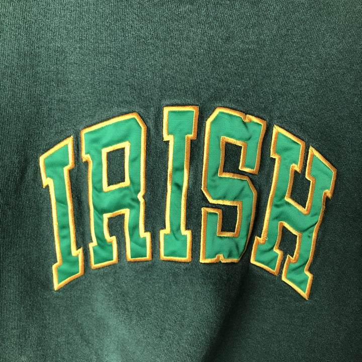90'S Fruit of the Loom College Sweatshirt, Made in USA, Men's XL, Vintage cotton Green type dark green Vintage Second Hand