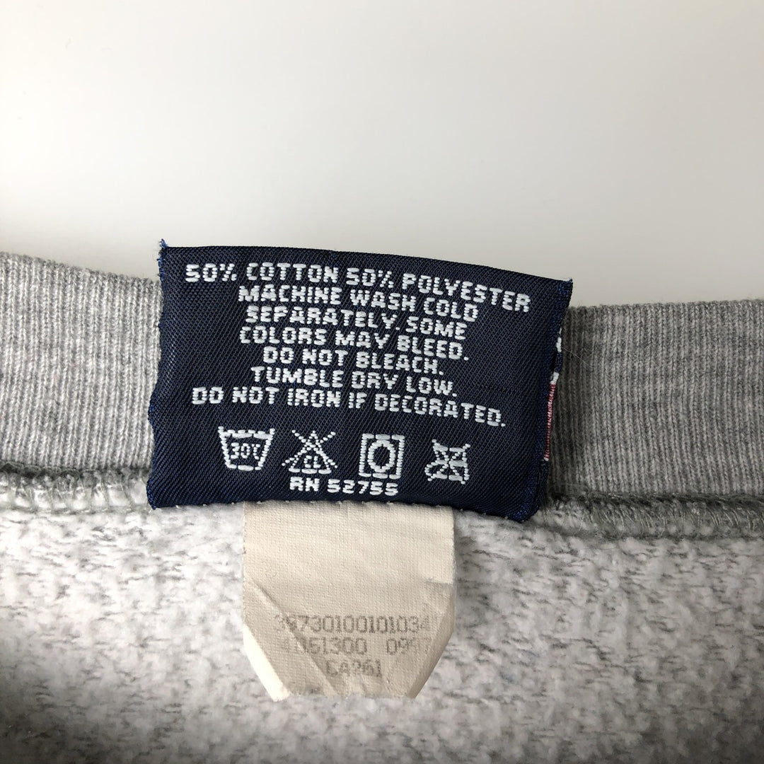 90'S Jansport College Sweatshirt, Made in USA, Men's M, Vintage cotton gray type Vintage Second Hand