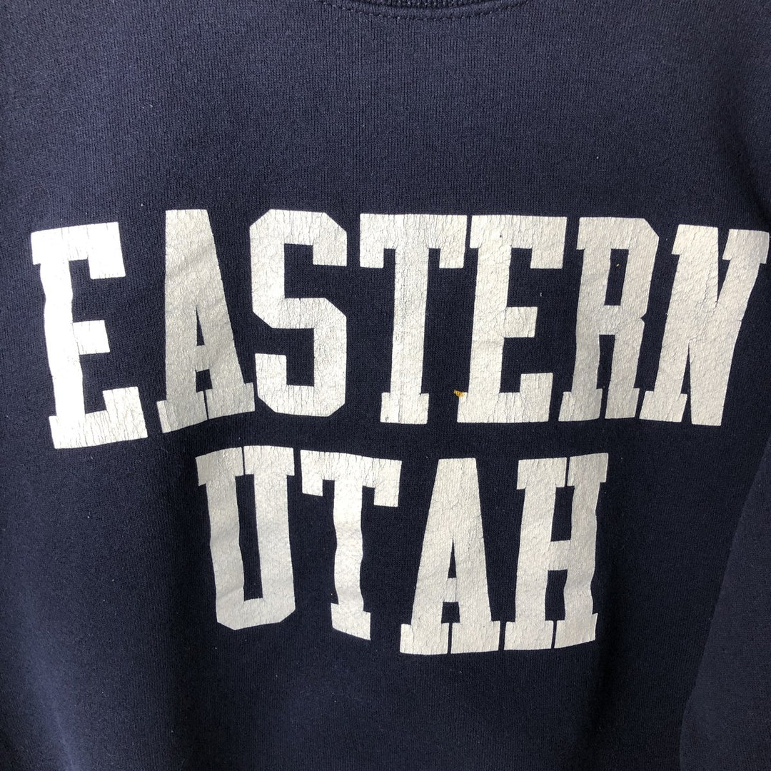 Vintage 90'S SOFFE HEAVY SWEATS college sweatshirt, made in the USA, men's size XL cotton navy blue type Vintage Second Hand