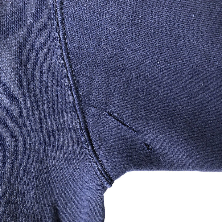 Vintage 90'S SOFFE HEAVY SWEATS college sweatshirt, made in the USA, men's size XL cotton navy blue type Vintage Second Hand