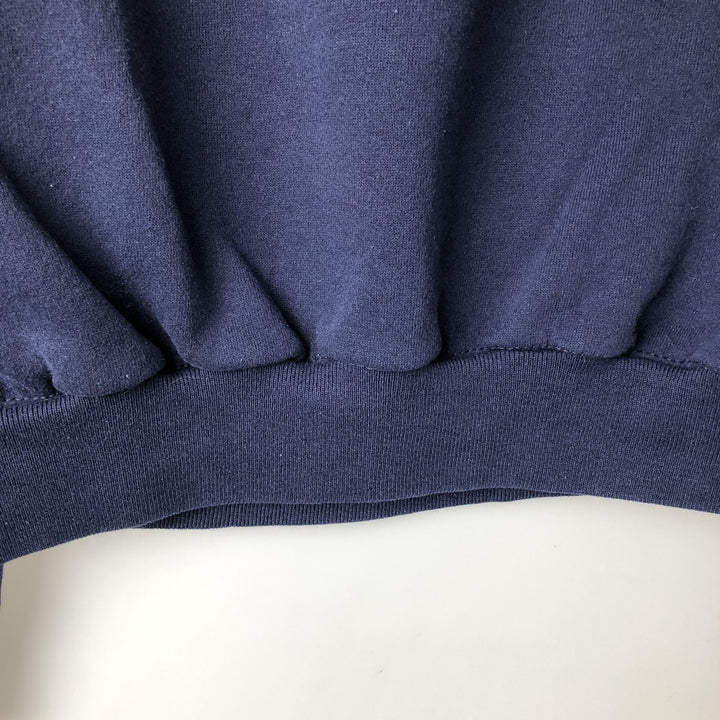 Vintage 90'S SOFFE HEAVY SWEATS college sweatshirt, made in the USA, men's size XL cotton navy blue type Vintage Second Hand
