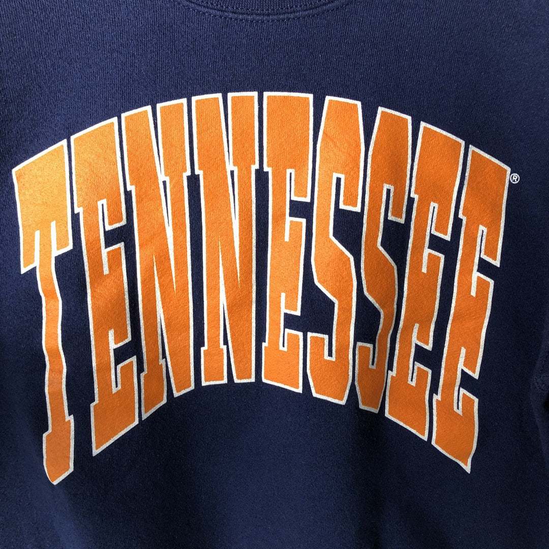 ULTRA FLEECE College Sweatshirt, Made in USA, Men's Size Medium cotton navy blue type Vintage Second Hand