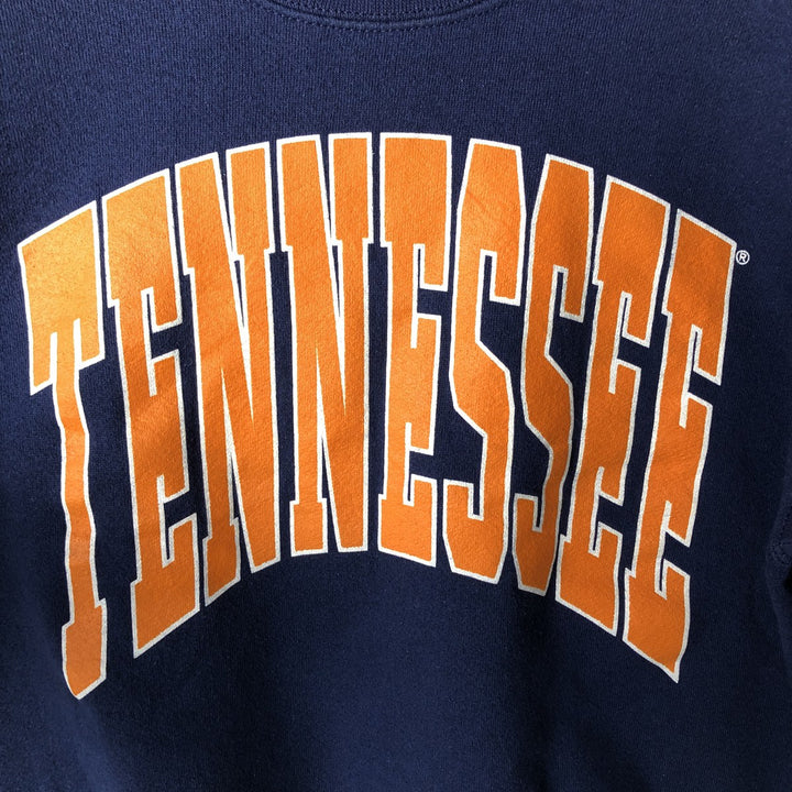 ULTRA FLEECE College Sweatshirt, Made in USA, Men's Size Medium cotton navy blue type Vintage Second Hand