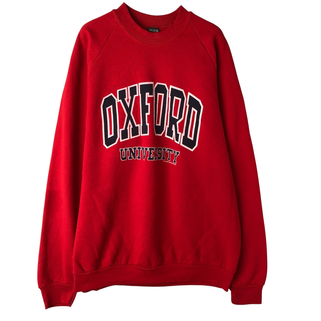 Vintage 90'S SCREEN STARS college sweatshirt, men's size XL cotton red type Vintage Second Hand