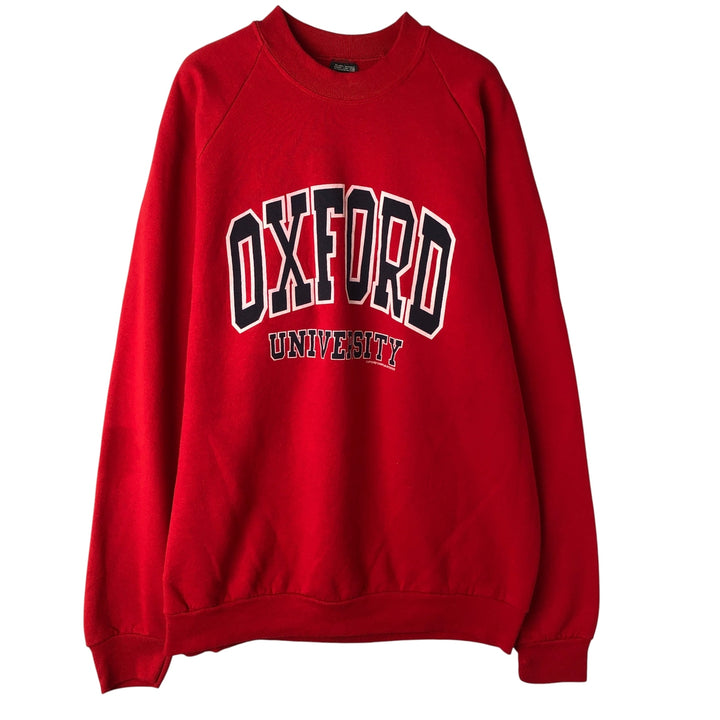 Vintage 90'S SCREEN STARS college sweatshirt, men's size XL cotton red type Vintage Second Hand