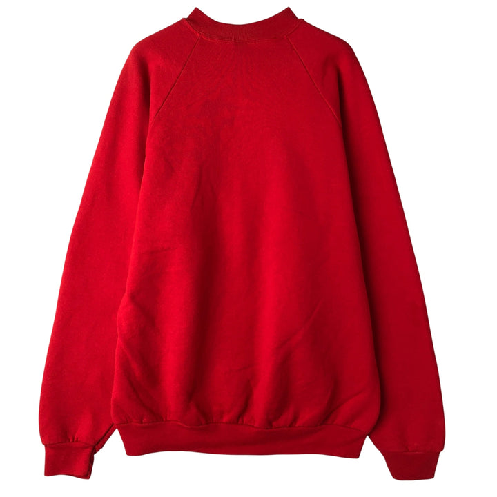 Vintage 90'S SCREEN STARS college sweatshirt, men's size XL cotton red type Vintage Second Hand