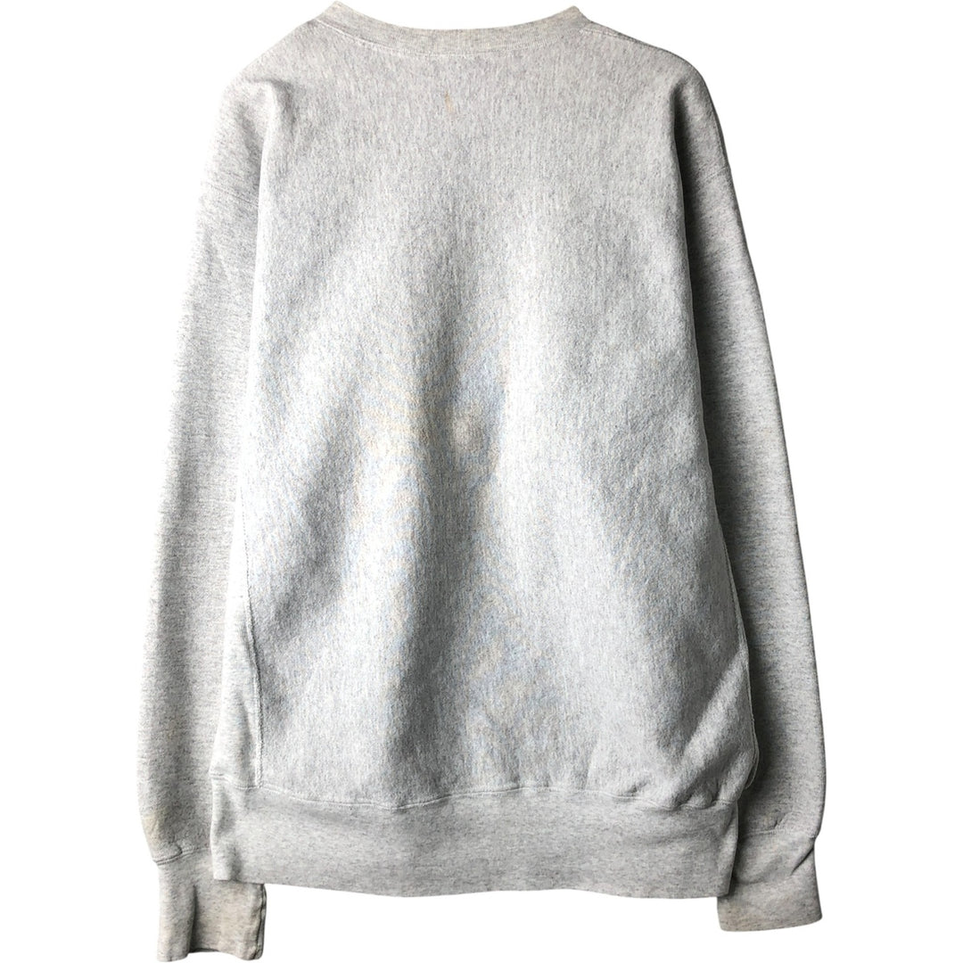 Vintage 90'S Lee college sweatshirt, made in the USA, men's size XL cotton gray type Vintage Second Hand