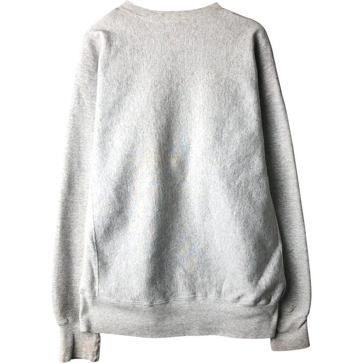 Vintage 90'S Lee college sweatshirt, made in the USA, men's size XL cotton gray type Vintage Second Hand
