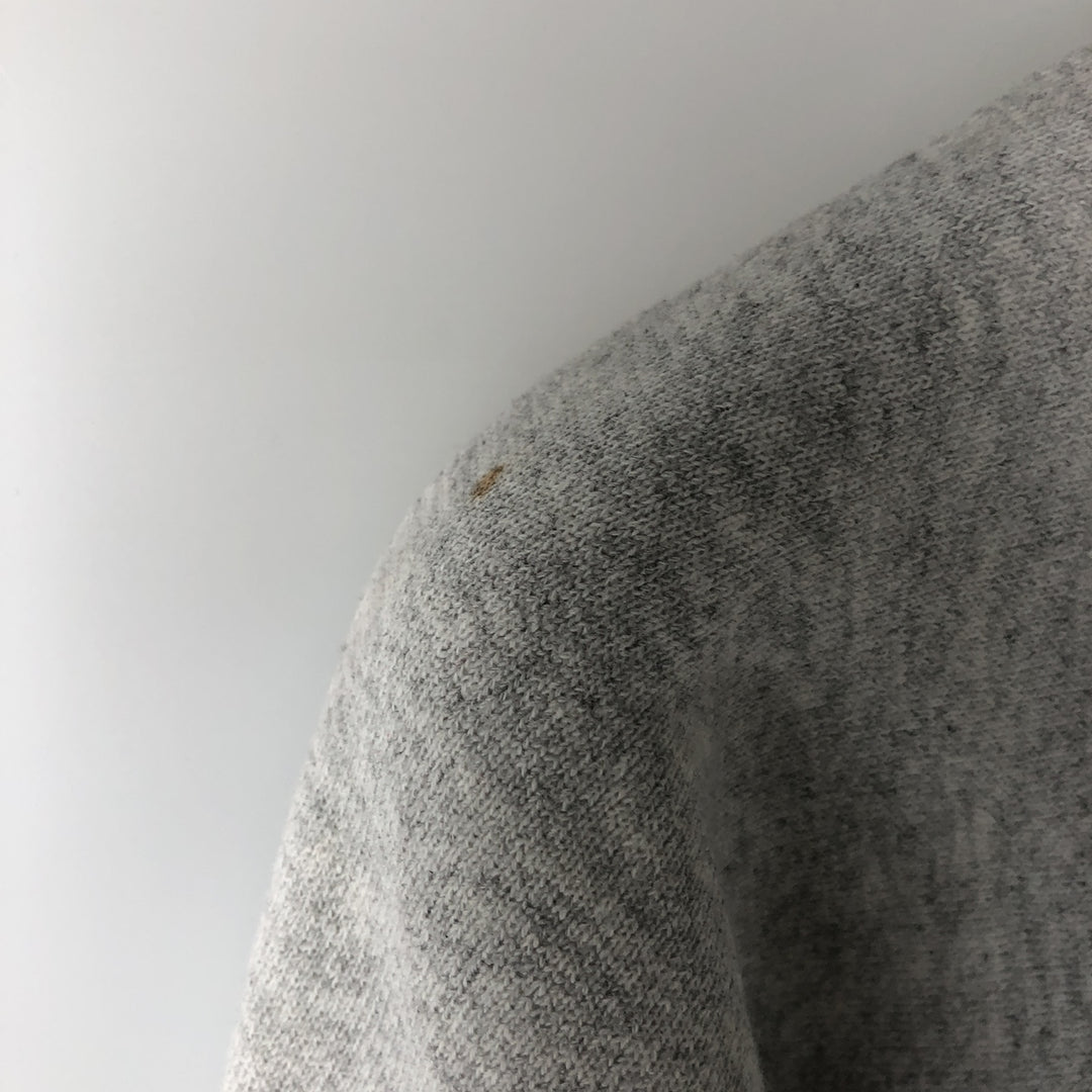 Vintage 90'S Lee college sweatshirt, made in the USA, men's size XL cotton gray type Vintage Second Hand