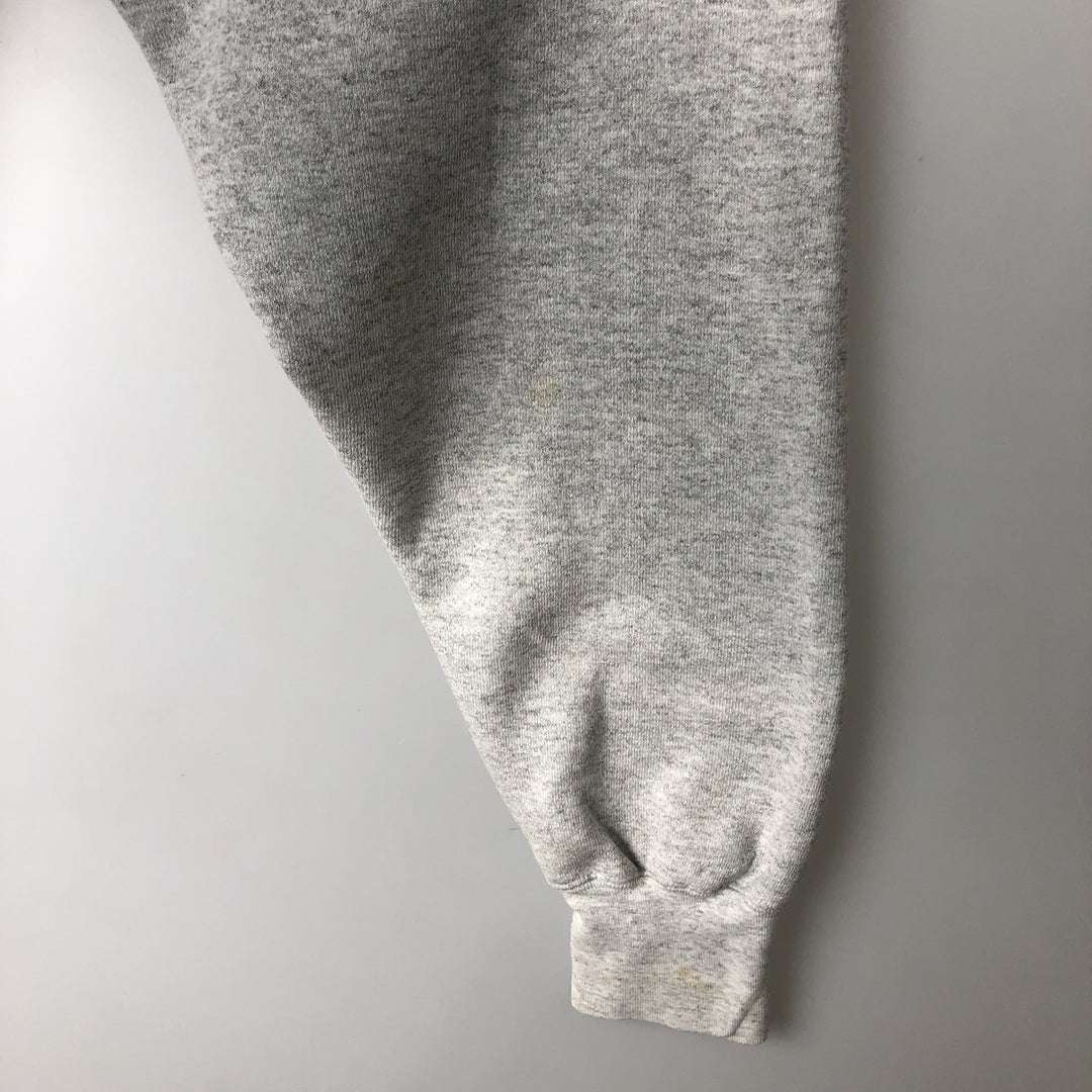 Vintage 90'S Lee college sweatshirt, made in the USA, men's size XL cotton gray type Vintage Second Hand