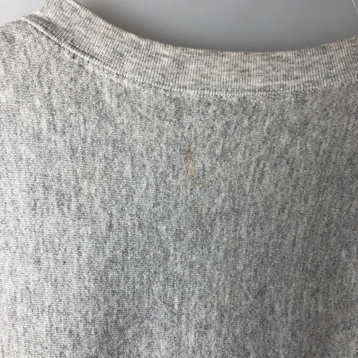 Vintage 90'S Lee college sweatshirt, made in the USA, men's size XL cotton gray type Vintage Second Hand