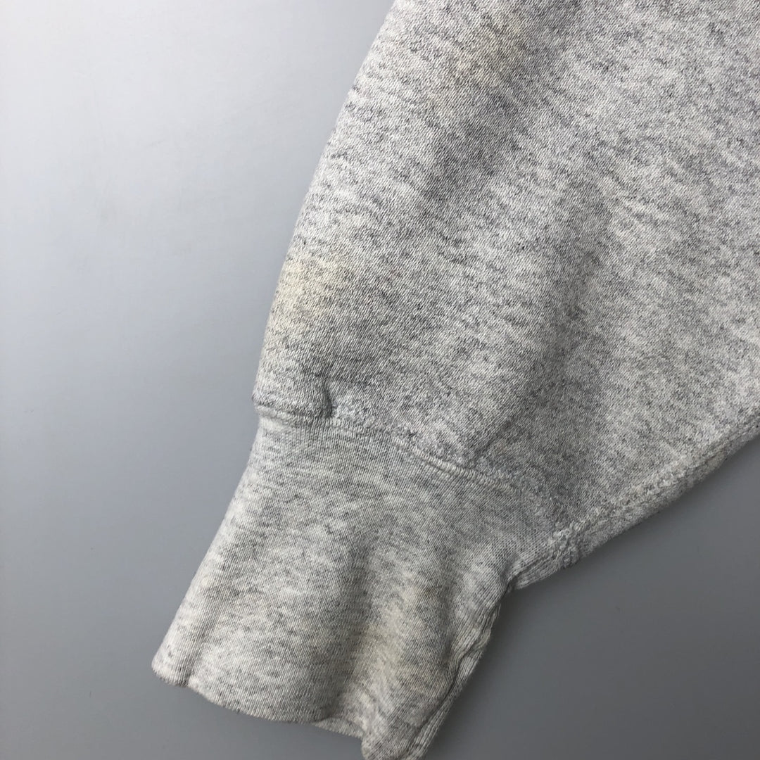 Vintage 90'S Lee college sweatshirt, made in the USA, men's size XL cotton gray type Vintage Second Hand