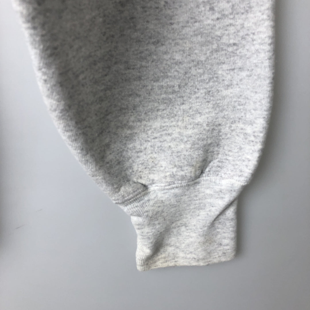 Vintage 90'S Lee college sweatshirt, made in the USA, men's size XL cotton gray type Vintage Second Hand