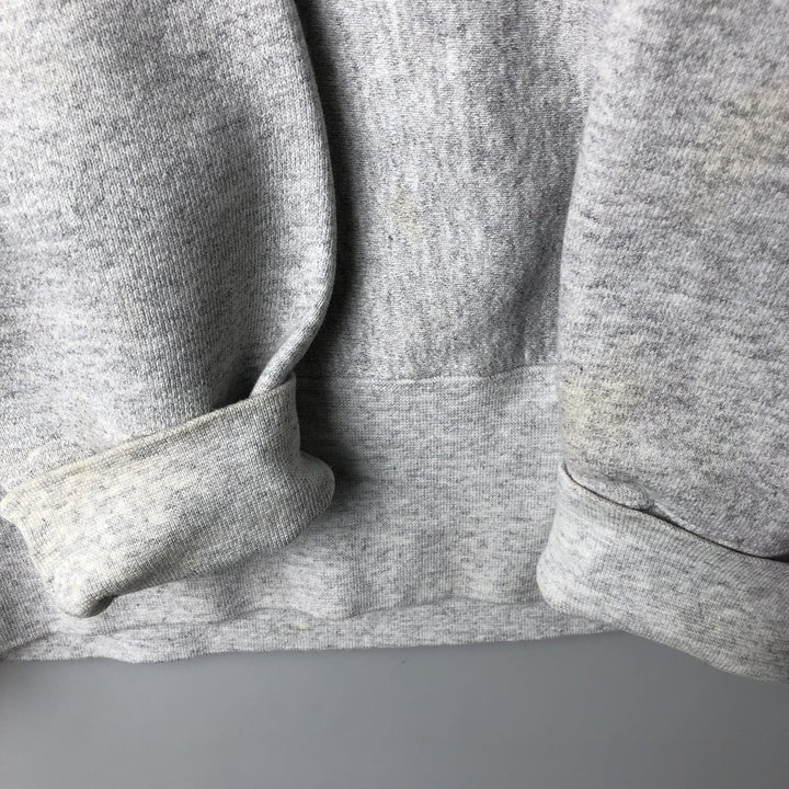 Vintage 90'S Lee college sweatshirt, made in the USA, men's size XL cotton gray type Vintage Second Hand
