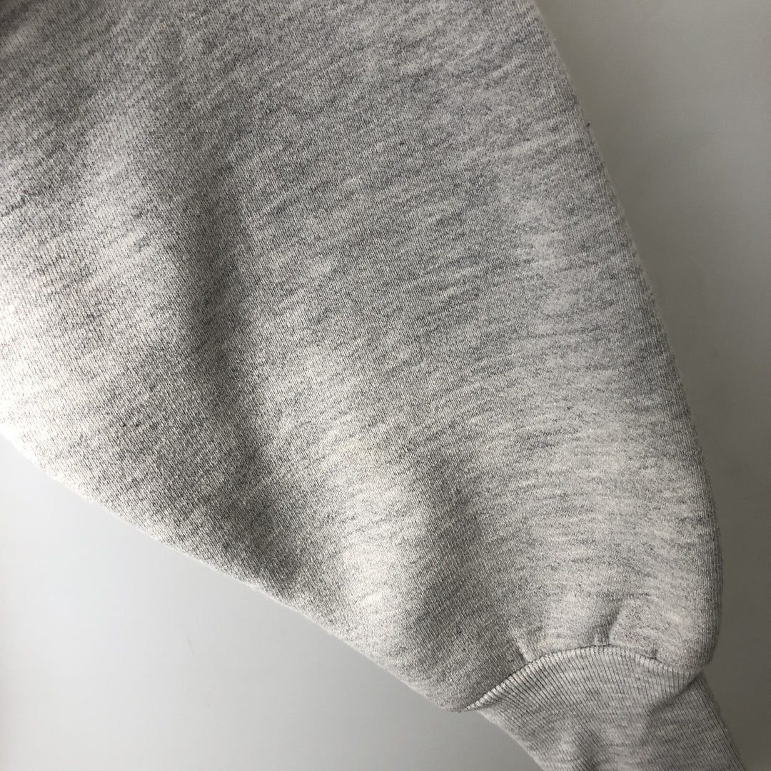 Vintage 90'S Crable Sportswear Notre Dame University College Sweatshirt, Made in USA, Men's Size XL cotton gray type Vintage Second Hand