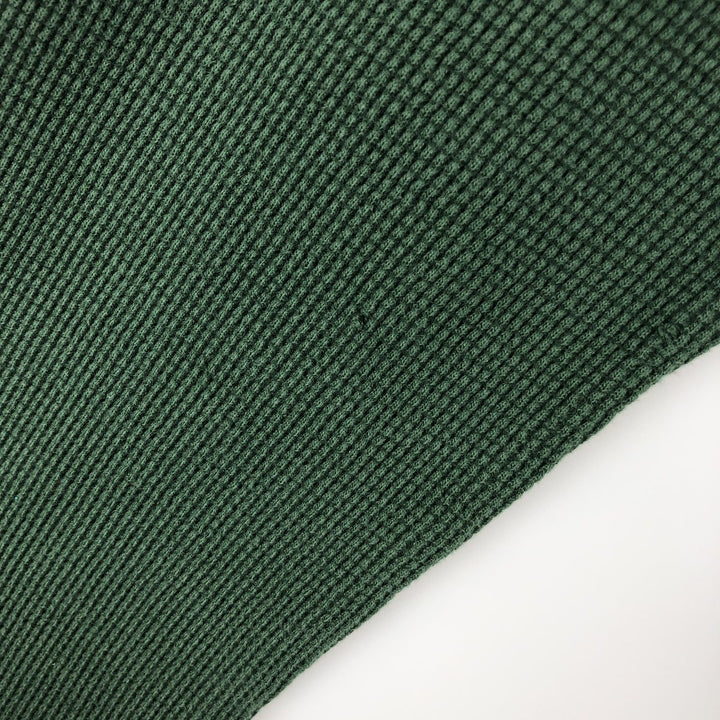 Ralph Lauren POLO RALPH LAUREN Thermal Long T-shirt Waffle Men's XXL cotton Green type dark green Vintage Second Hand