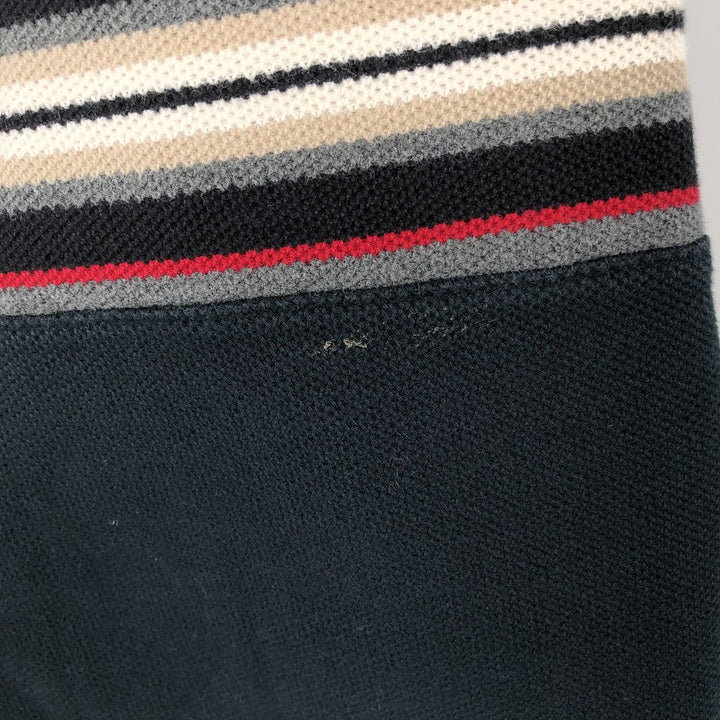 Ralph Lauren CHAPS V-neck thermal long T-shirt, men's size XL cotton navy blue type Vintage Second Hand