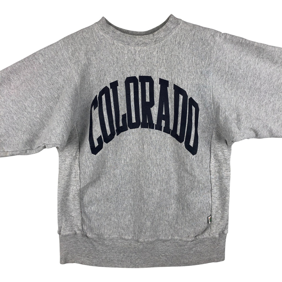 Vintage 90'S DESERT SPORTSWEAR college sweatshirt, made in the USA, size L, men's cotton gray type Vintage Second Hand