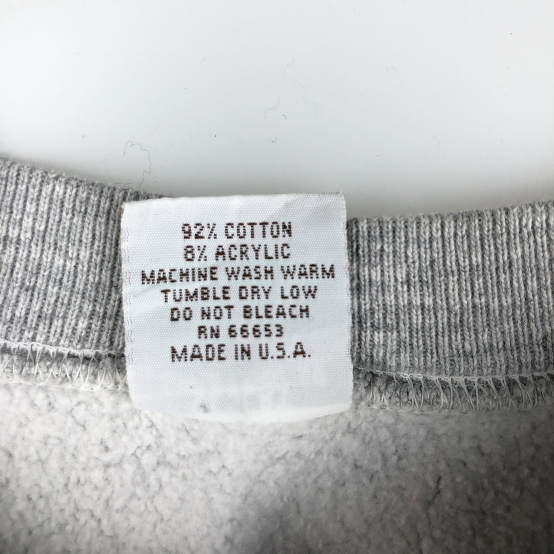 Vintage 90'S DESERT SPORTSWEAR college sweatshirt, made in the USA, size L, men's cotton gray type Vintage Second Hand