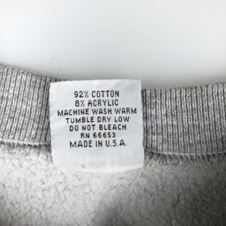 Vintage 90'S DESERT SPORTSWEAR college sweatshirt, made in the USA, size L, men's cotton gray type Vintage Second Hand