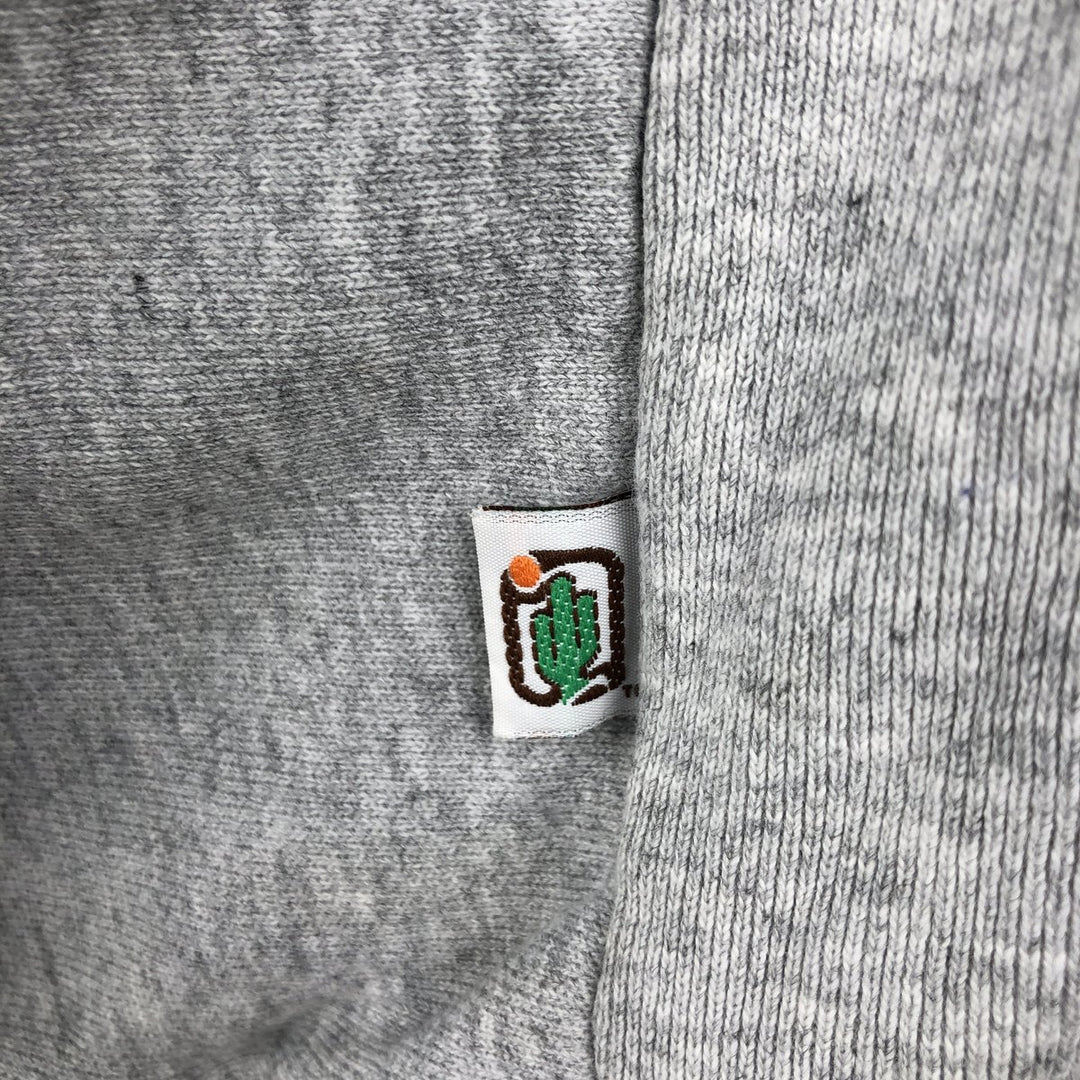 Vintage 90'S DESERT SPORTSWEAR college sweatshirt, made in the USA, size L, men's cotton gray type Vintage Second Hand
