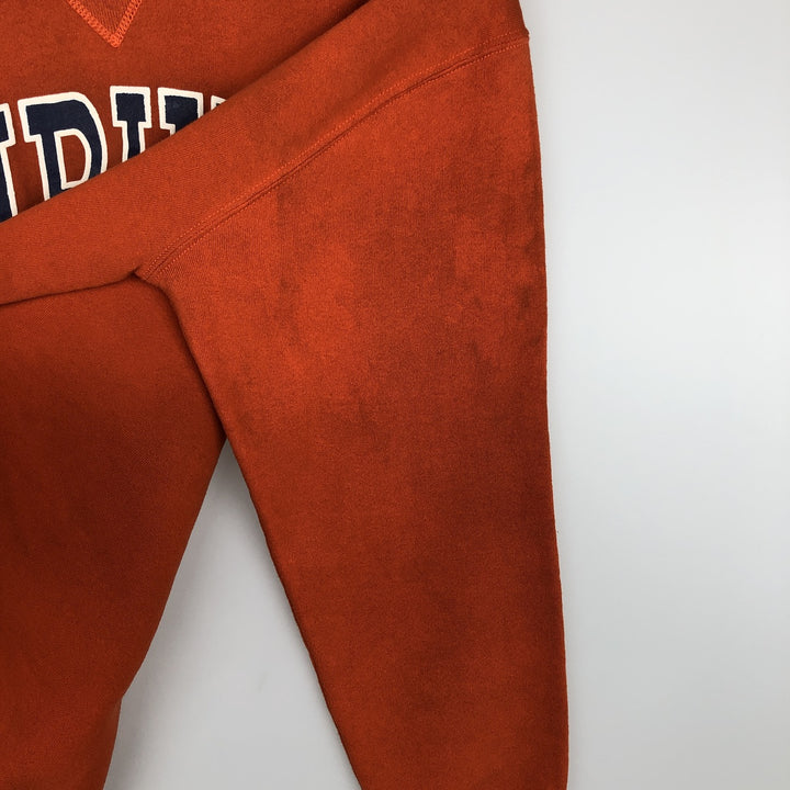 90'S Russell College Sweatshirt, Made in USA, Men's XL, Vintage cotton orange type Vintage Second Hand