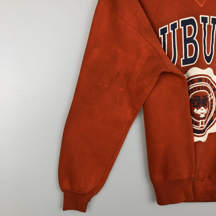 90'S Russell College Sweatshirt, Made in USA, Men's XL, Vintage cotton orange type Vintage Second Hand