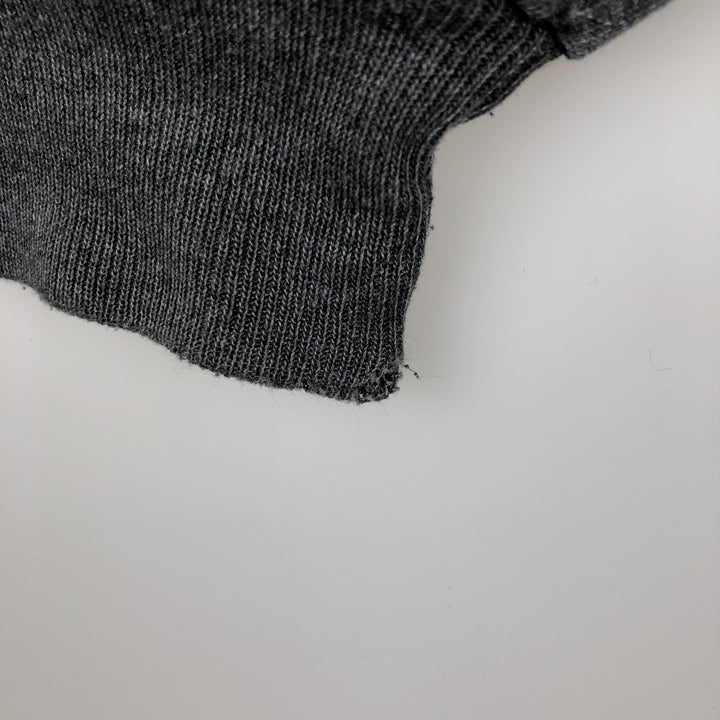 Vintage 80s-90'S Jerzees Super Sweats college sweatshirt, made in the USA, men's size XL polyester gray type Vintage Second Hand