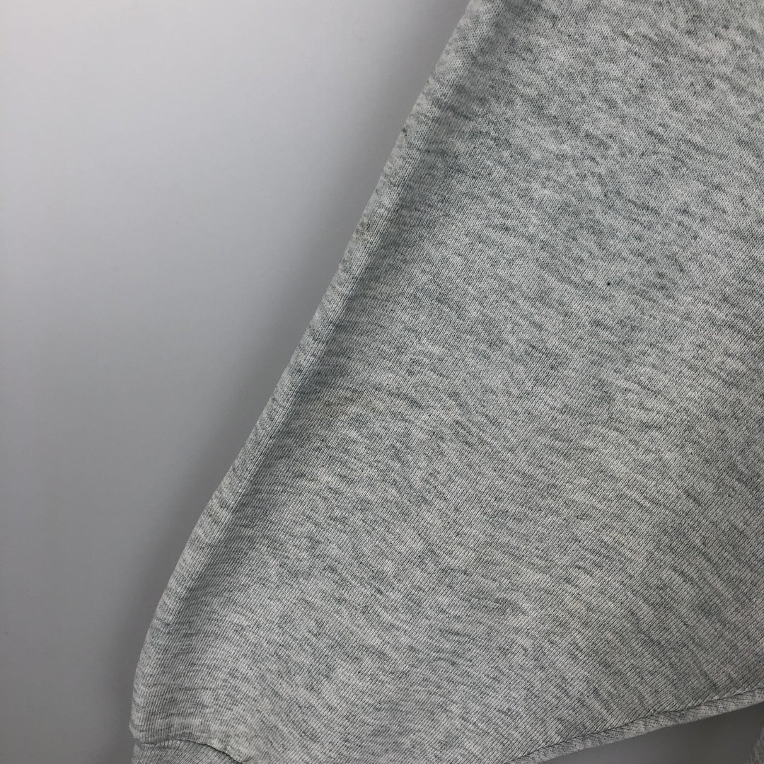 Vintage 90'S Fruit of the Loom Heavy College Character Sweatshirt, Made in USA, Men's Size L cotton gray type Vintage Second Hand