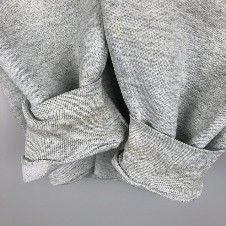 Vintage 90'S Fruit of the Loom Heavy College Character Sweatshirt, Made in USA, Men's Size L cotton gray type Vintage Second Hand