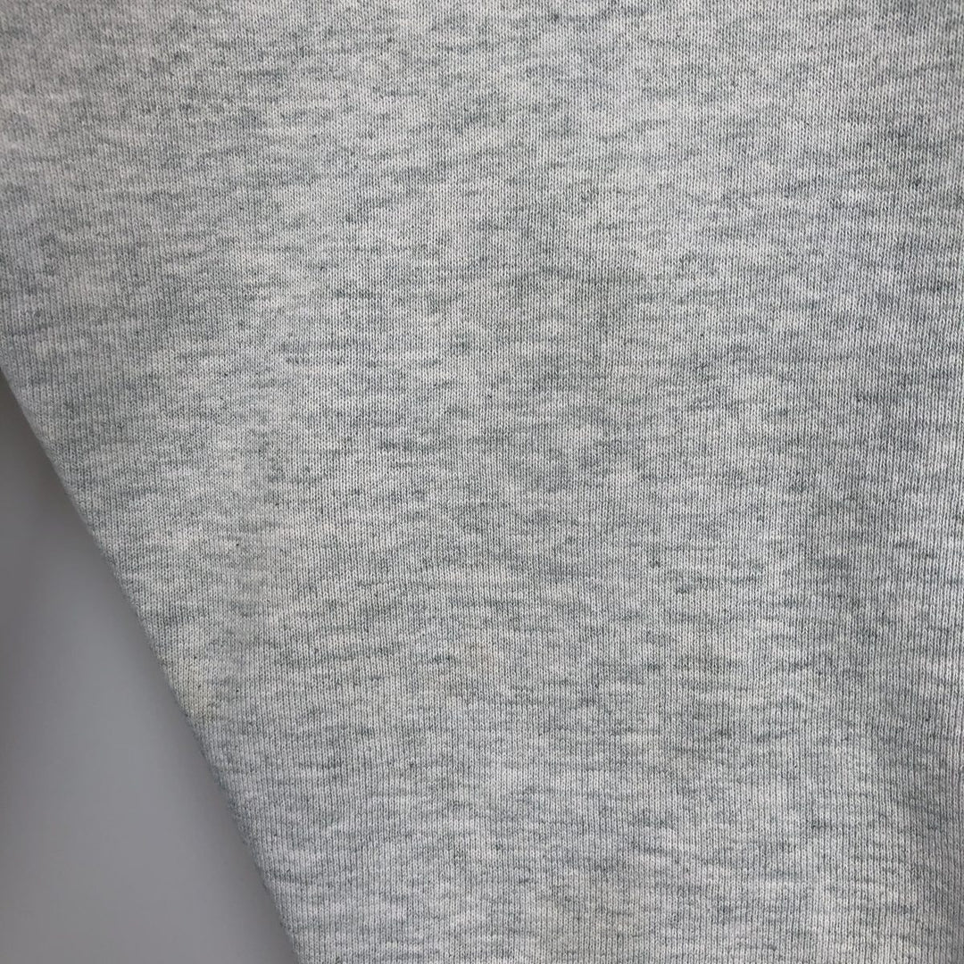 Vintage 90'S Fruit of the Loom Heavy College Character Sweatshirt, Made in USA, Men's Size L cotton gray type Vintage Second Hand