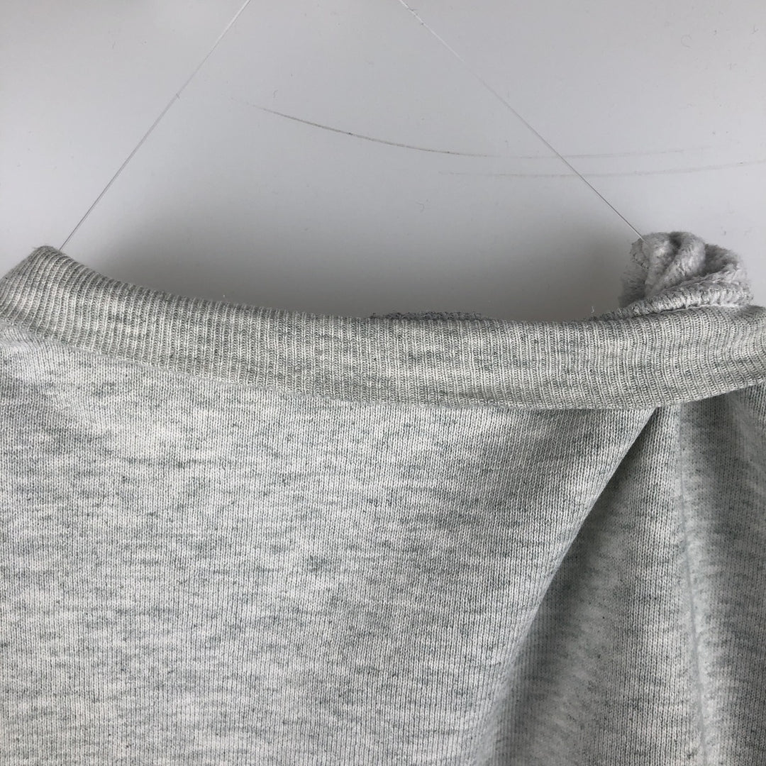 Vintage 90'S Fruit of the Loom Heavy College Character Sweatshirt, Made in USA, Men's Size L cotton gray type Vintage Second Hand