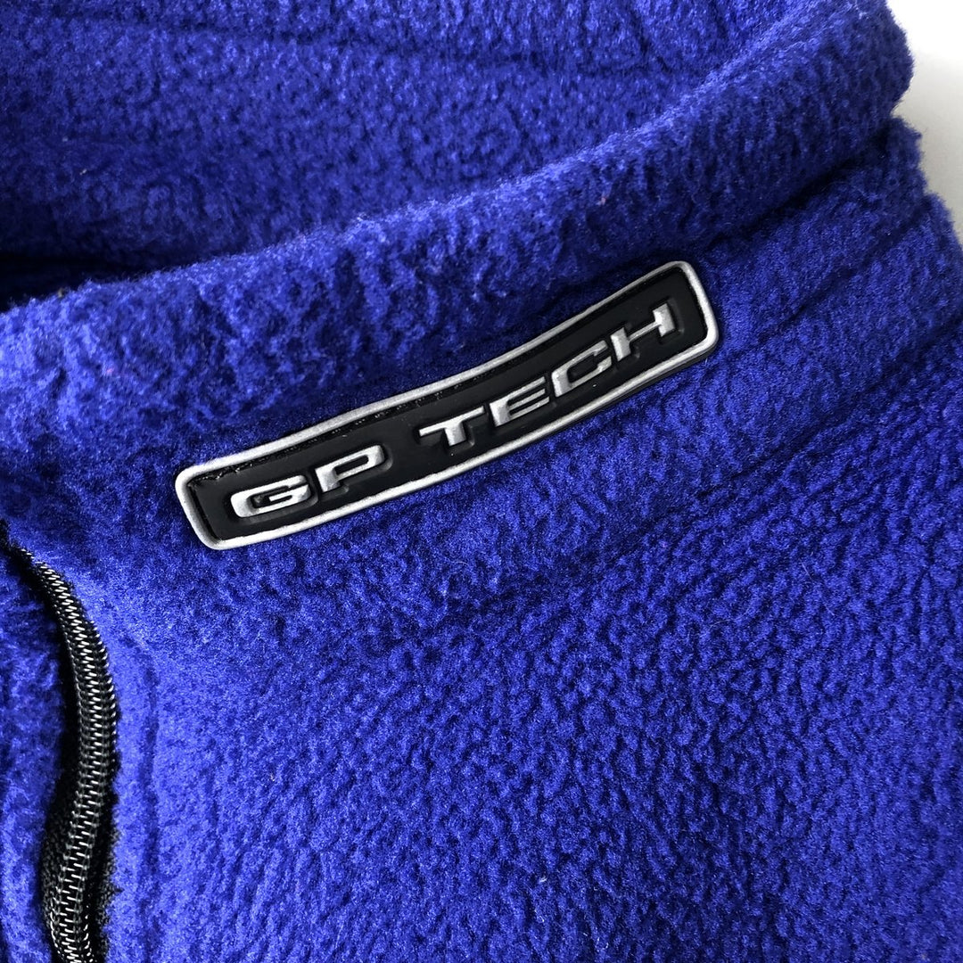 90'S GAP Old Gap Gold Plated Tech Fleece Pullover, Made in USA, Men's Size Medium, Vintage polyester purple type Vintage Second Hand