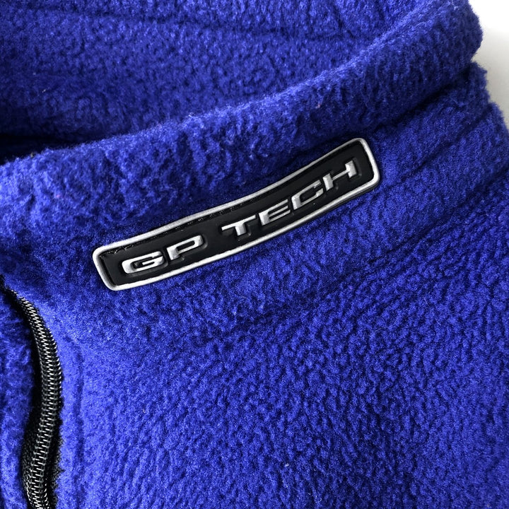 90'S GAP Old Gap Gold Plated Tech Fleece Pullover, Made in USA, Men's Size Medium, Vintage polyester purple type Vintage Second Hand