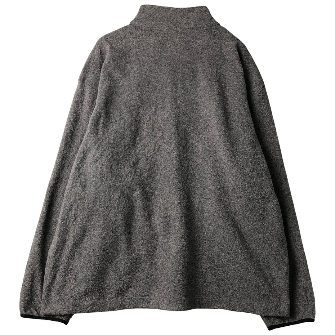 Ralph Lauren CHAPS fleece jacket, men's size XL polyester gray type Vintage Second Hand
