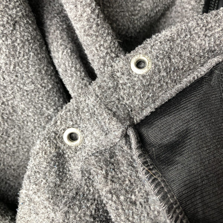 Ralph Lauren CHAPS fleece jacket, men's size XL polyester gray type Vintage Second Hand