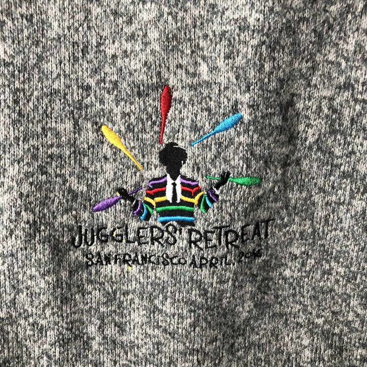 Patagonia Better Sweater Jacket 25527FA15 Half-Zip Fleece Pullover, Men's XL polyester gray type Vintage Second Hand