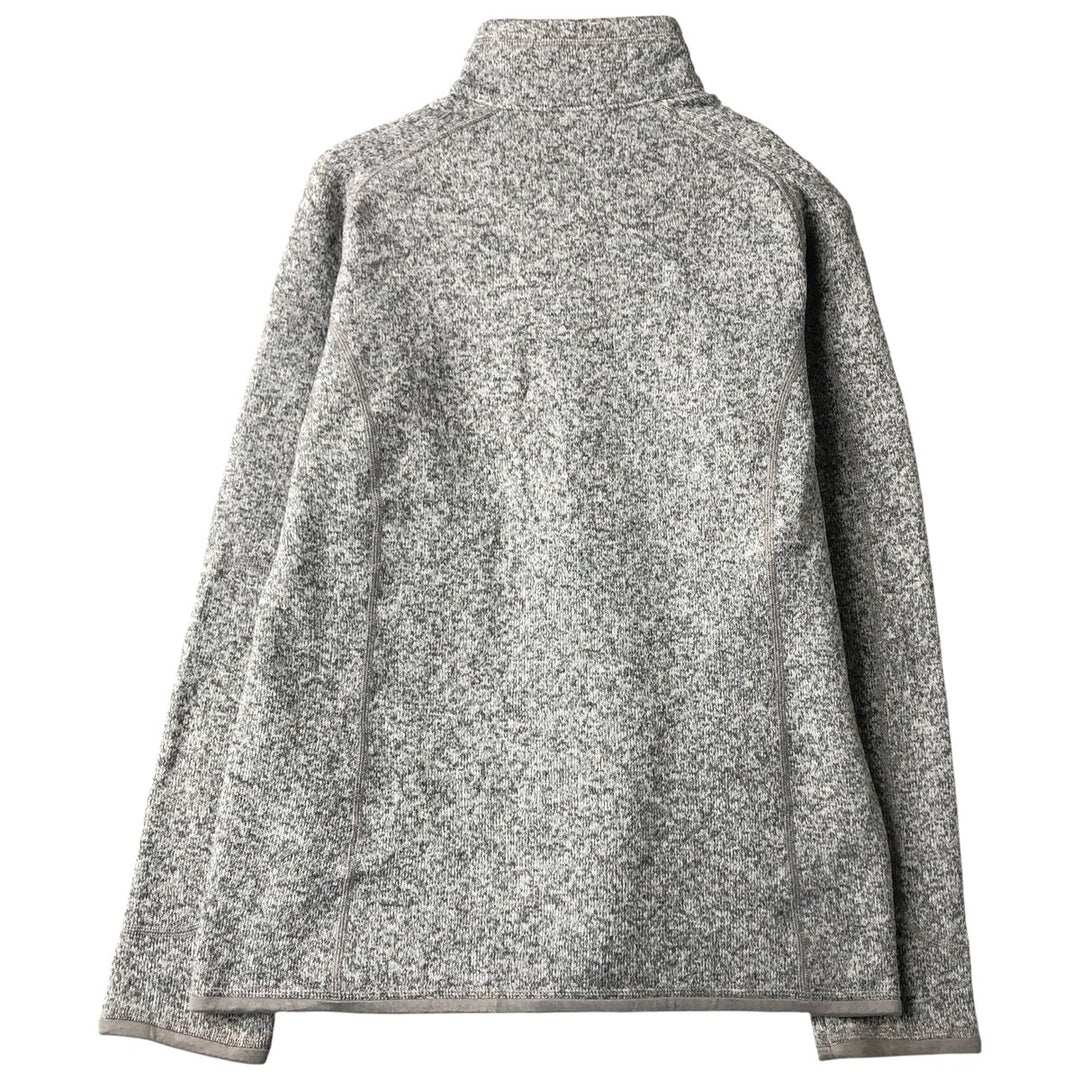 Patagonia Better Sweater Jacket 25617FA18, Half-Zip Fleece Pullover, Men's Size L polyester gray type Vintage Second Hand