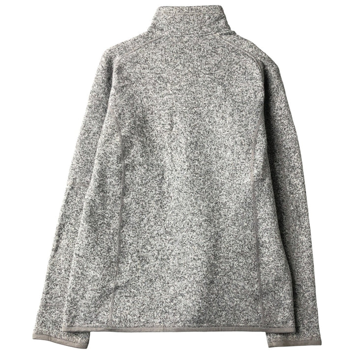 Patagonia Better Sweater Jacket 25617FA18, Half-Zip Fleece Pullover, Men's Size L polyester gray type Vintage Second Hand