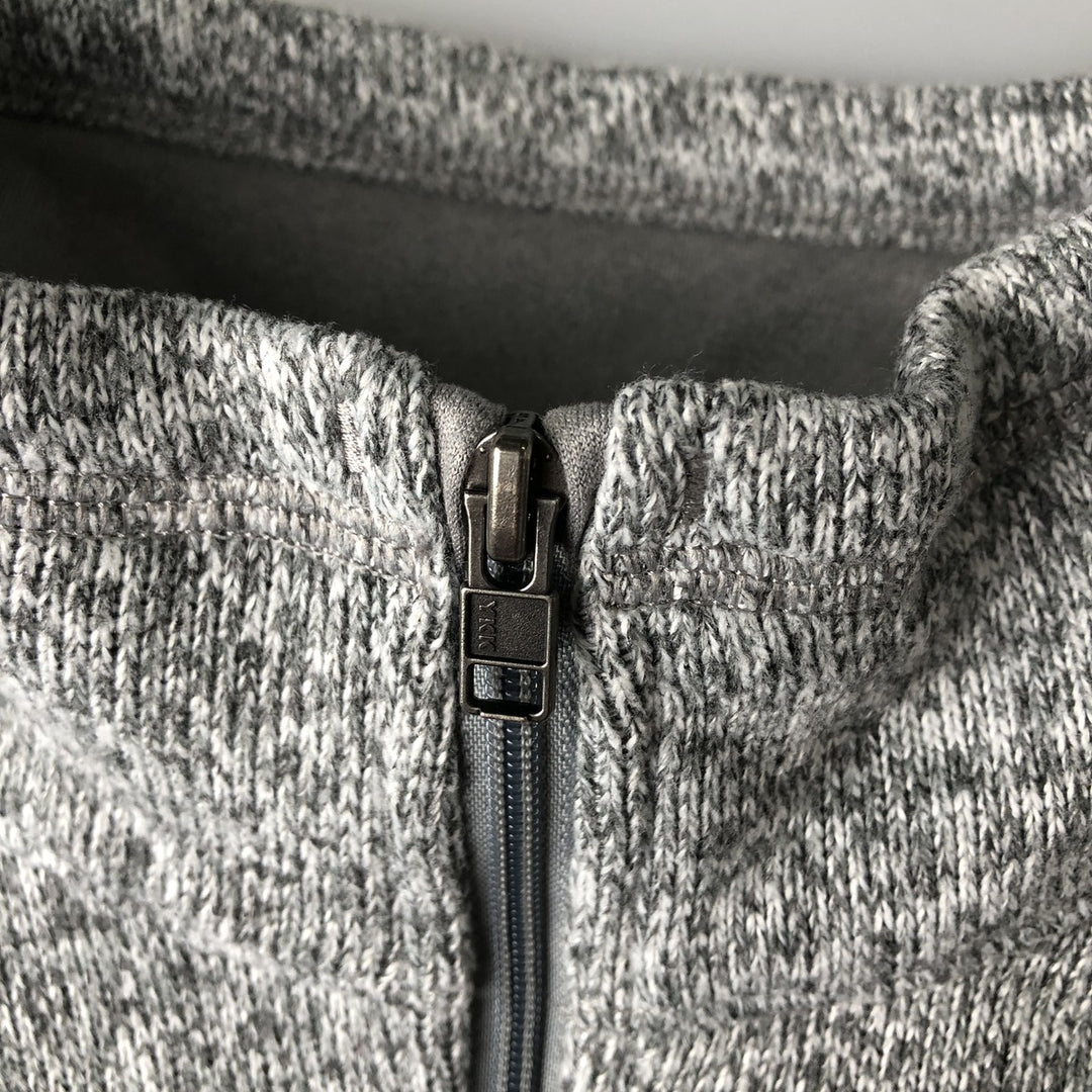 Patagonia Better Sweater Jacket 25617FA18, Half-Zip Fleece Pullover, Men's Size L polyester gray type Vintage Second Hand