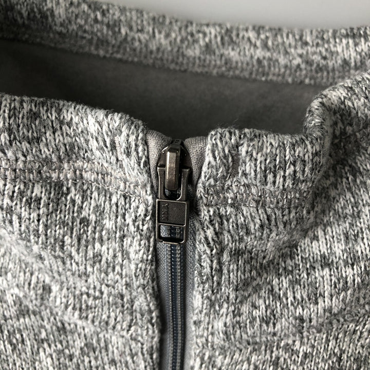Patagonia Better Sweater Jacket 25617FA18, Half-Zip Fleece Pullover, Men's Size L polyester gray type Vintage Second Hand